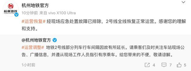 杭州地铁2号线突发！列车清客，有人闻到烧焦的味道……最新回应(图6)