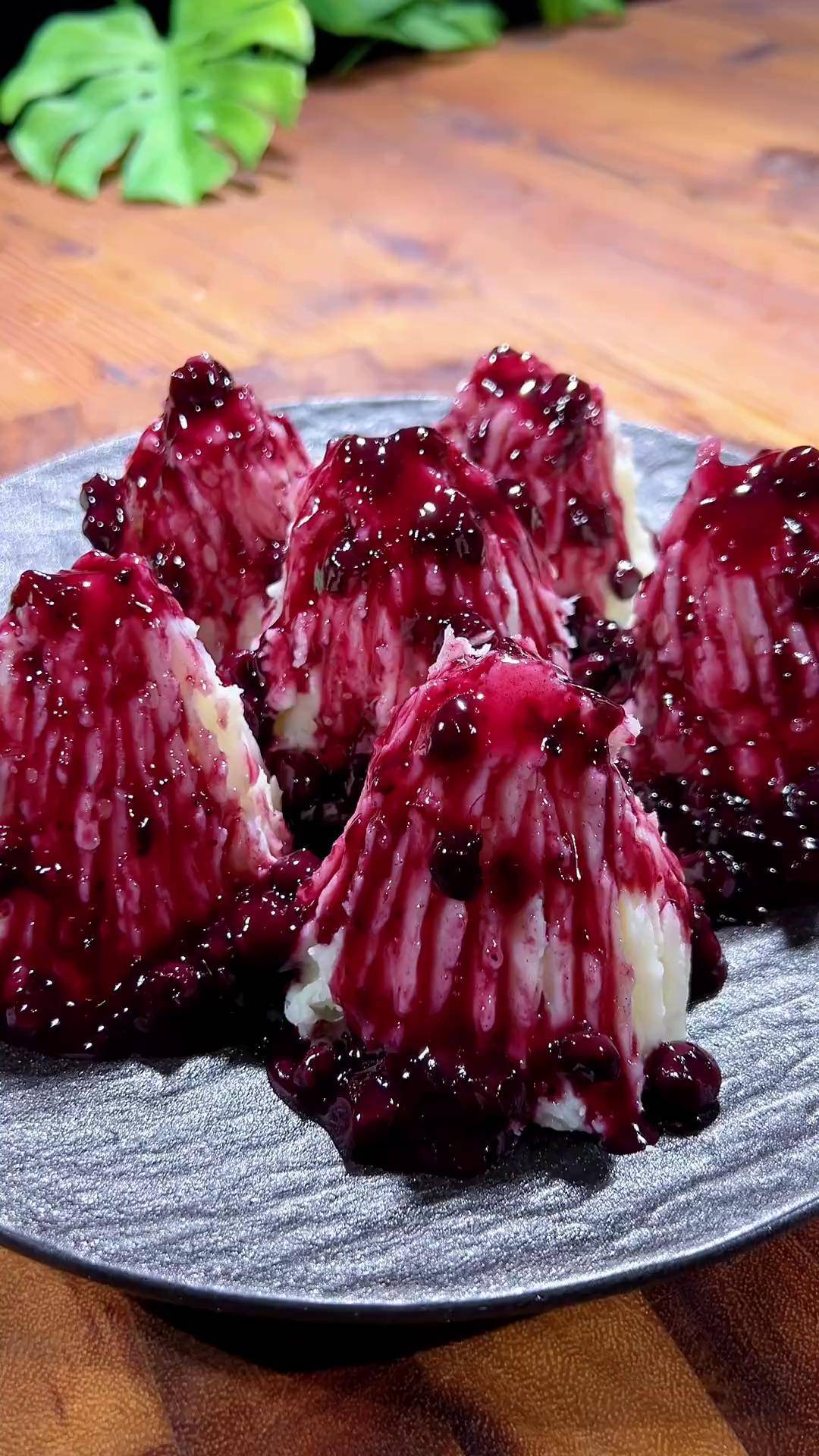 秋冬又到了给孩子补脾胃的季节蓝莓山药这样做酸酸甜甜口感就像冰淇淋