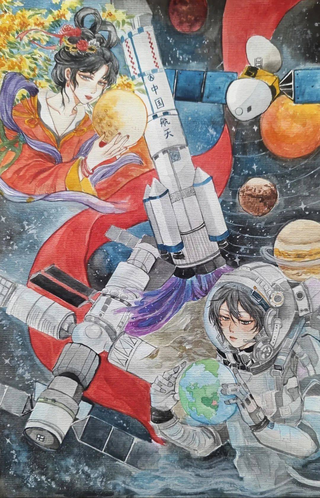 心筑长城"主题绘画比赛