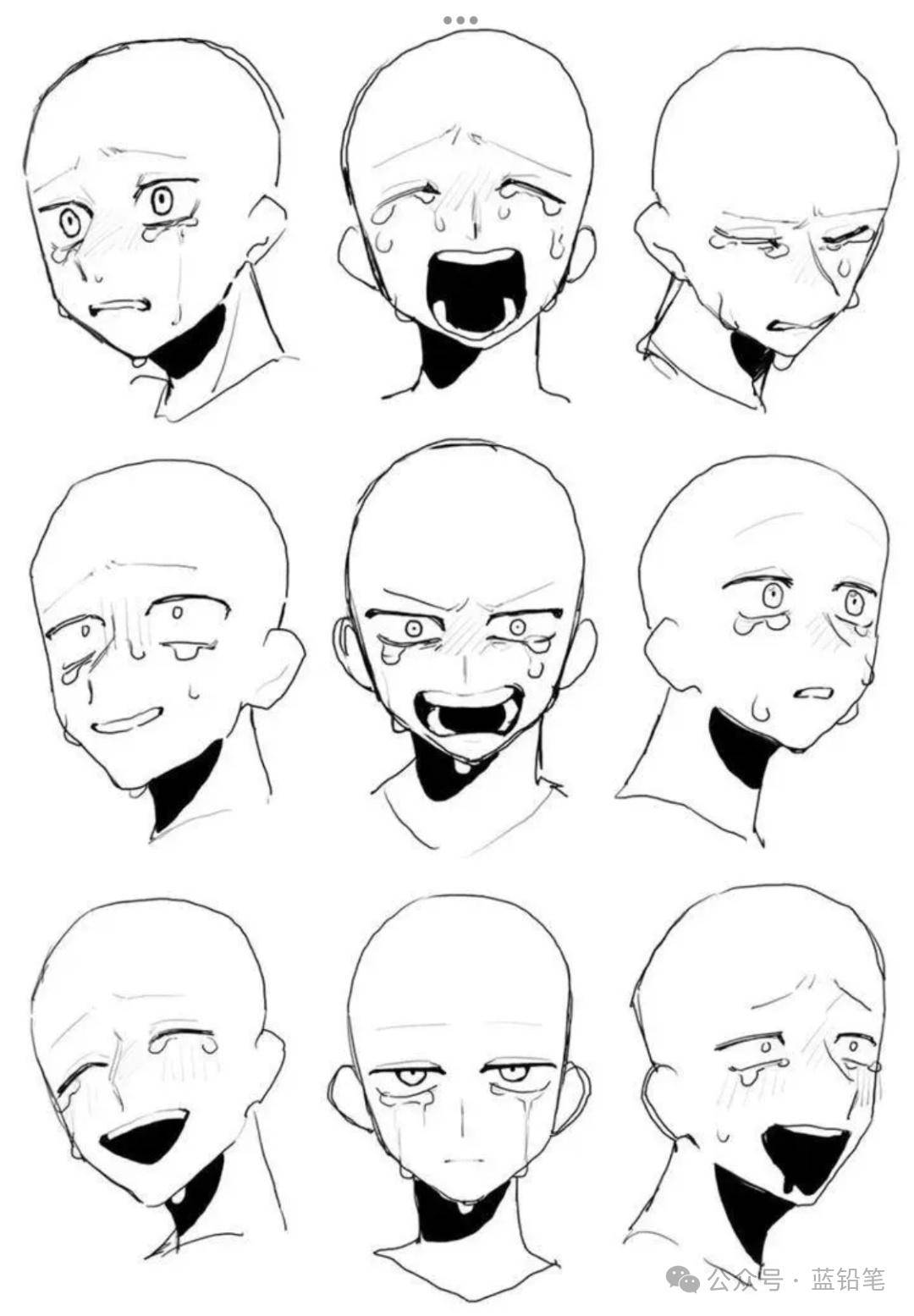 帅脸十八变:插画角色表情拯救指南