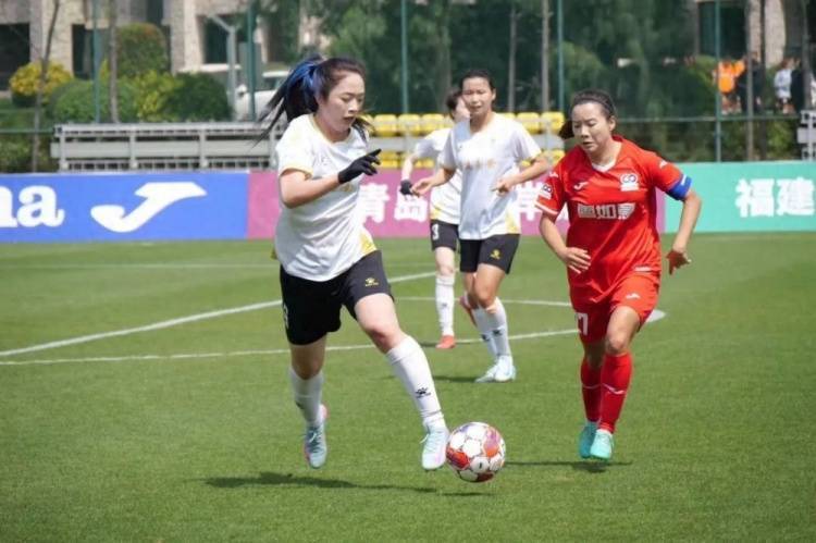 福建南安成功女足中甲首秀战平河北雪如意，球迷热情助威