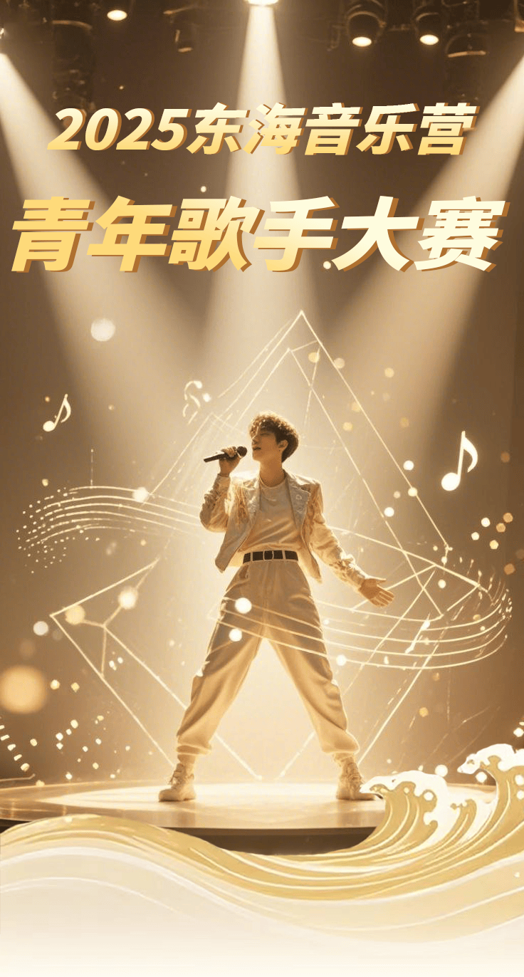 "东海音乐营"青年歌手大赛开始招募!万元头奖等你拿!