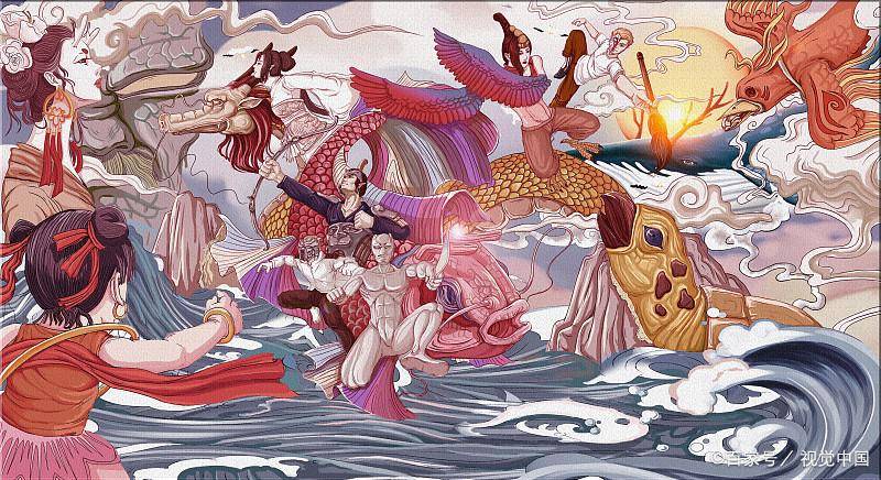 中国古代神话故事有哪些？背后藏着哪些文化密码？_女娲_盘古_中华民族