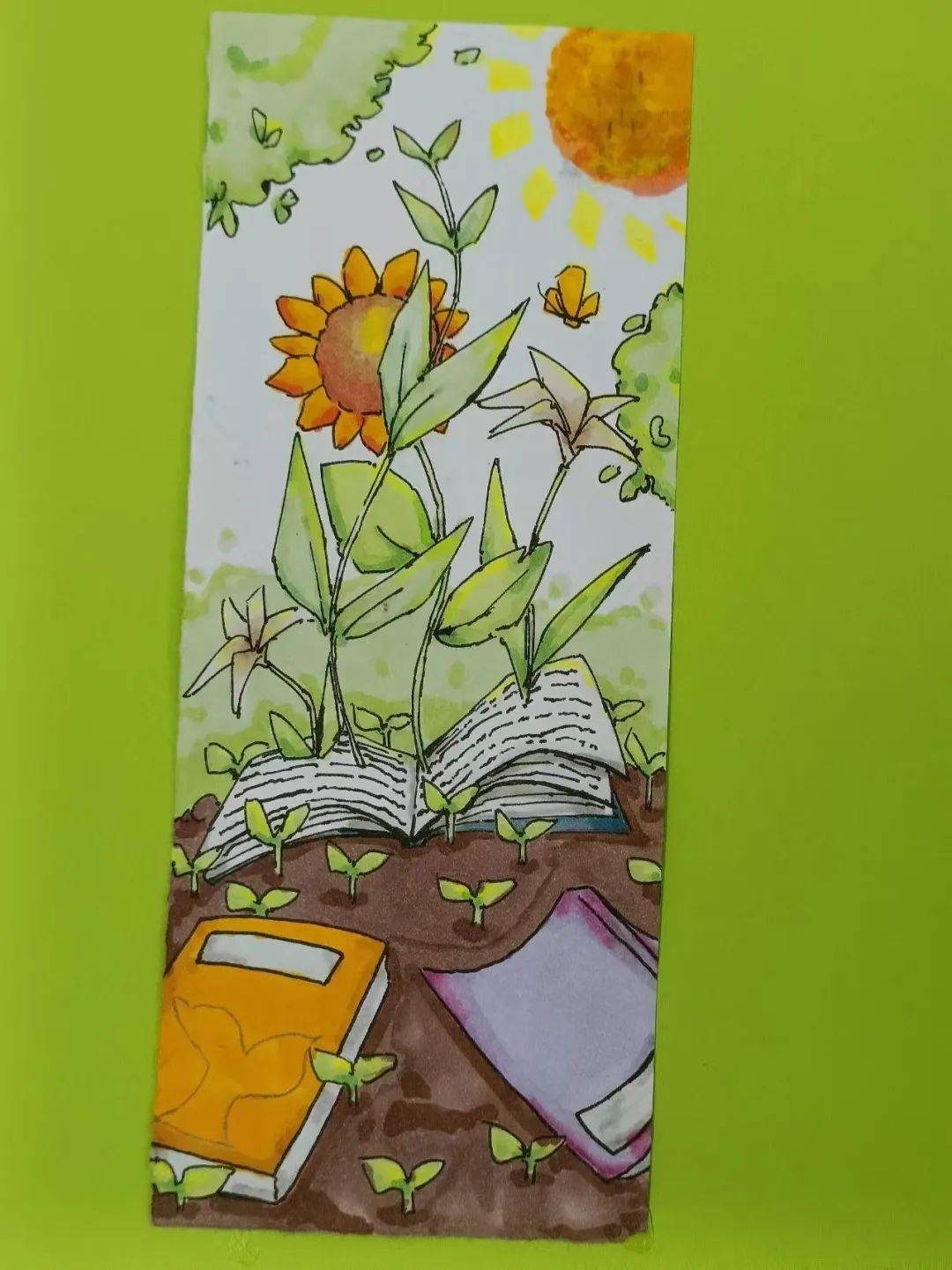 —向阳区红旗教育集团"护苗·绿书签"宣传教育