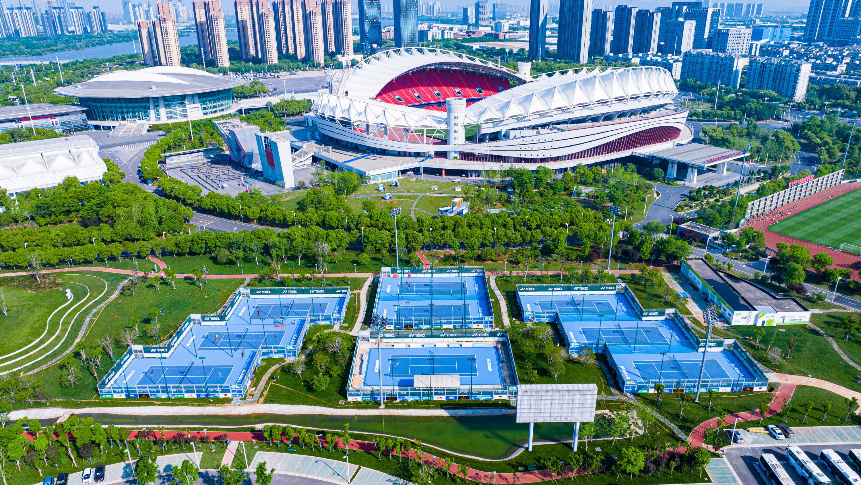 武汉又添一网球主题公园，本周六试运营