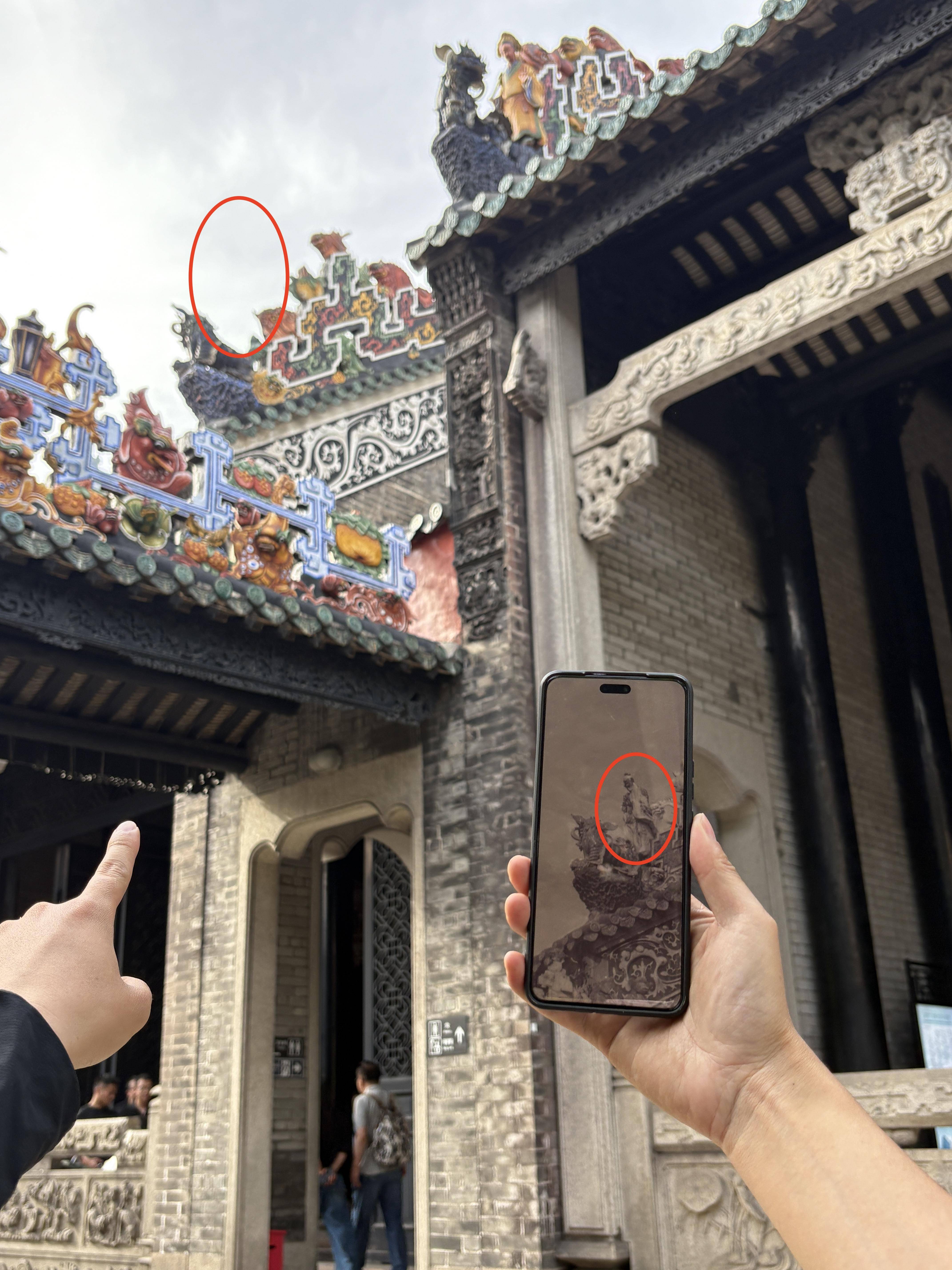 登上屋顶看瑞兽,陈家祠绝美灰塑终现"原形"