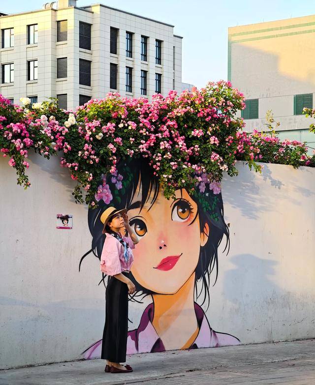 图片[13]-杭州真的很懂浪漫，因“蔷薇女孩”又火了，网友：好出片，种草了-华闻时空