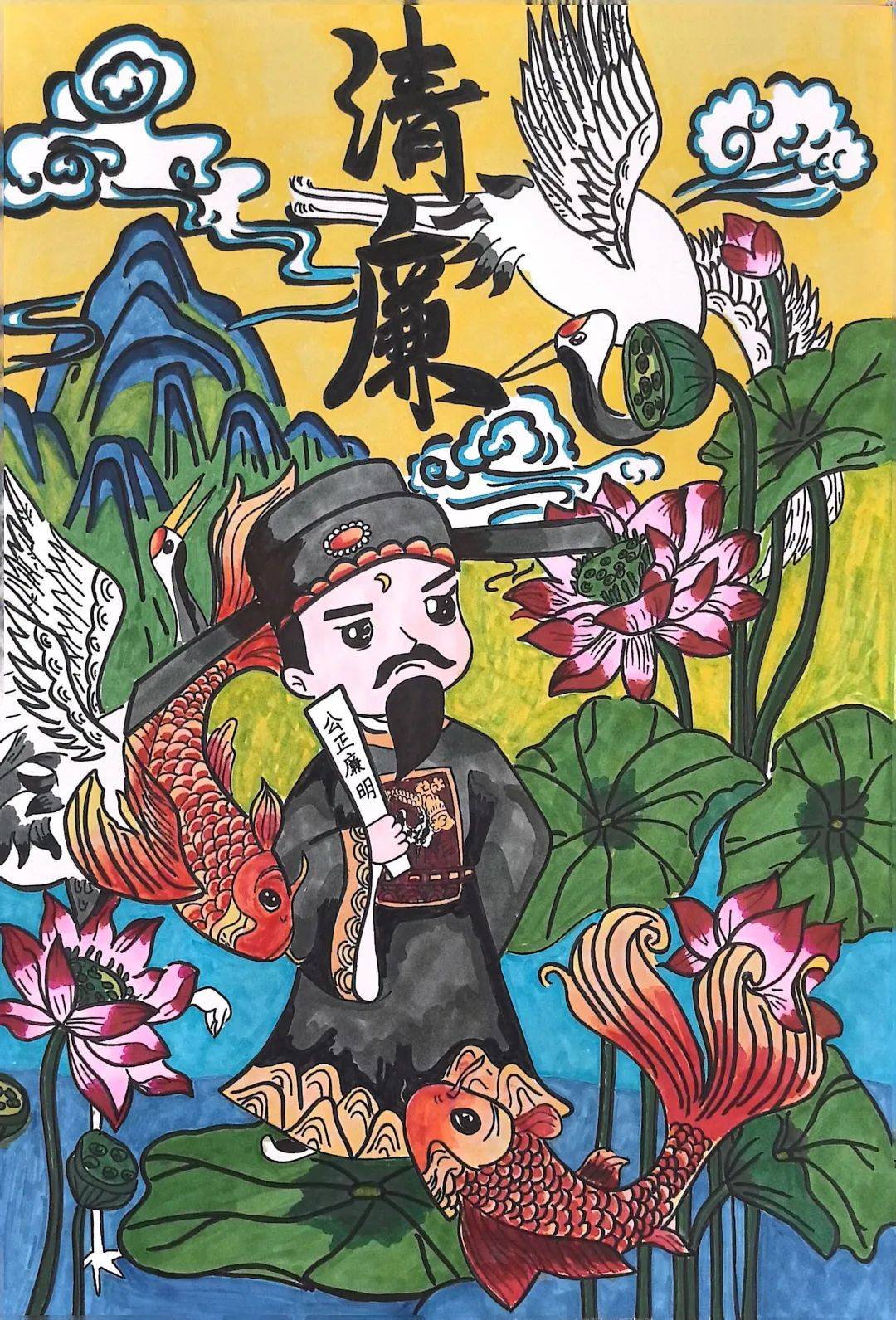 桃渚镇中心校开展"510·我要廉"廉洁文化宣传月活动