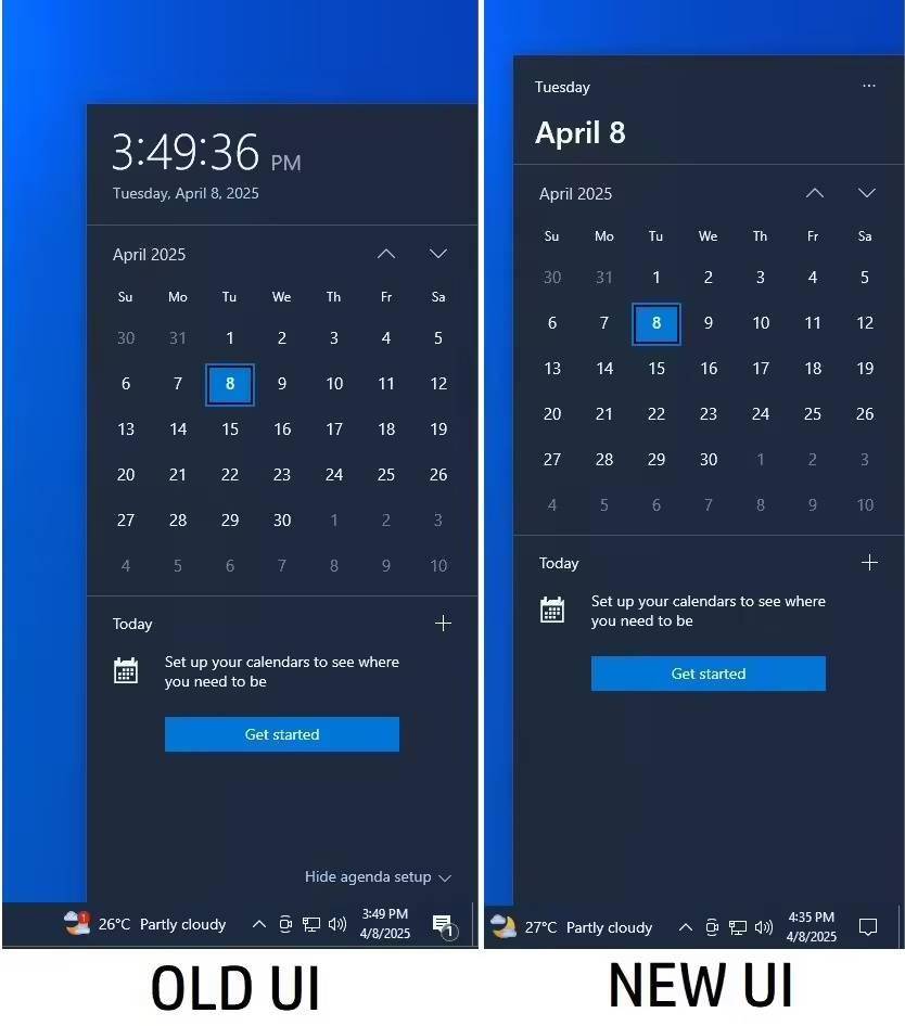 微软 Win10 推送 5 月可选更新：任务栏日历弹窗恢复秒数显示