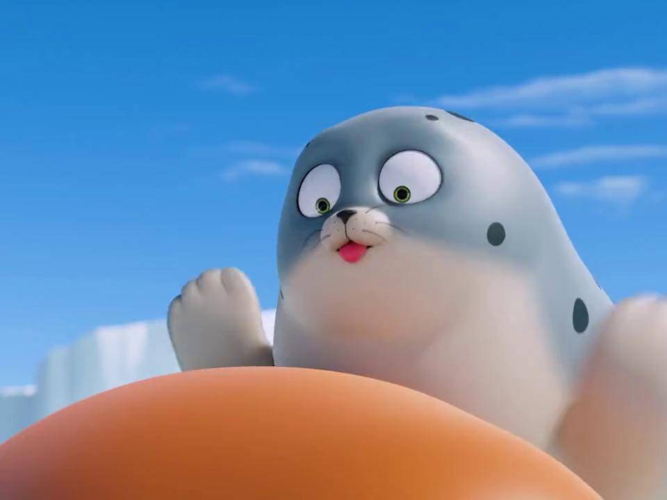 只是稍微慢了一点点搞笑 可爱 治愈 海豹看看 动画短片