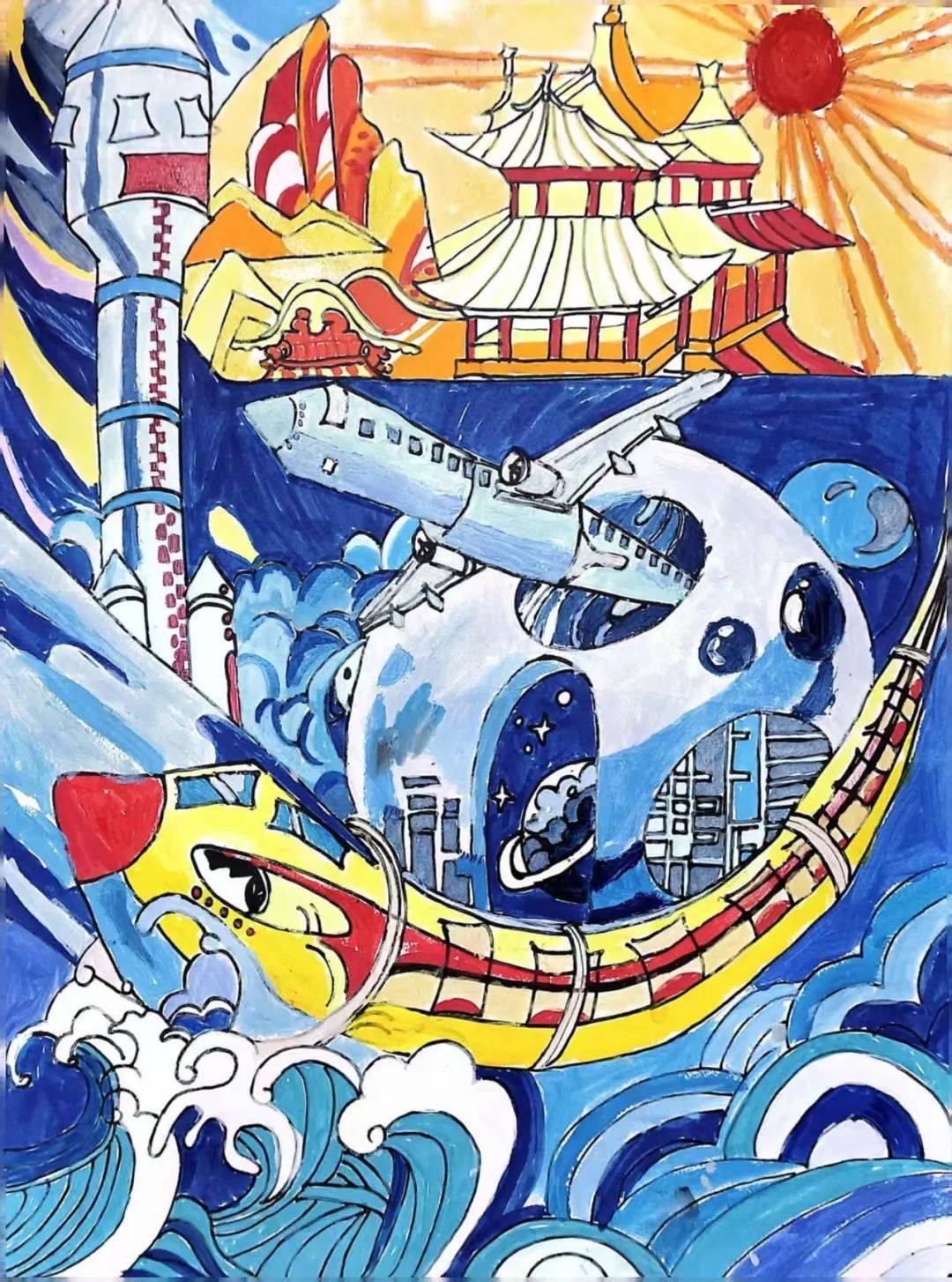 "畅想2035"安徽省少年儿童创意设计活动线上作品展