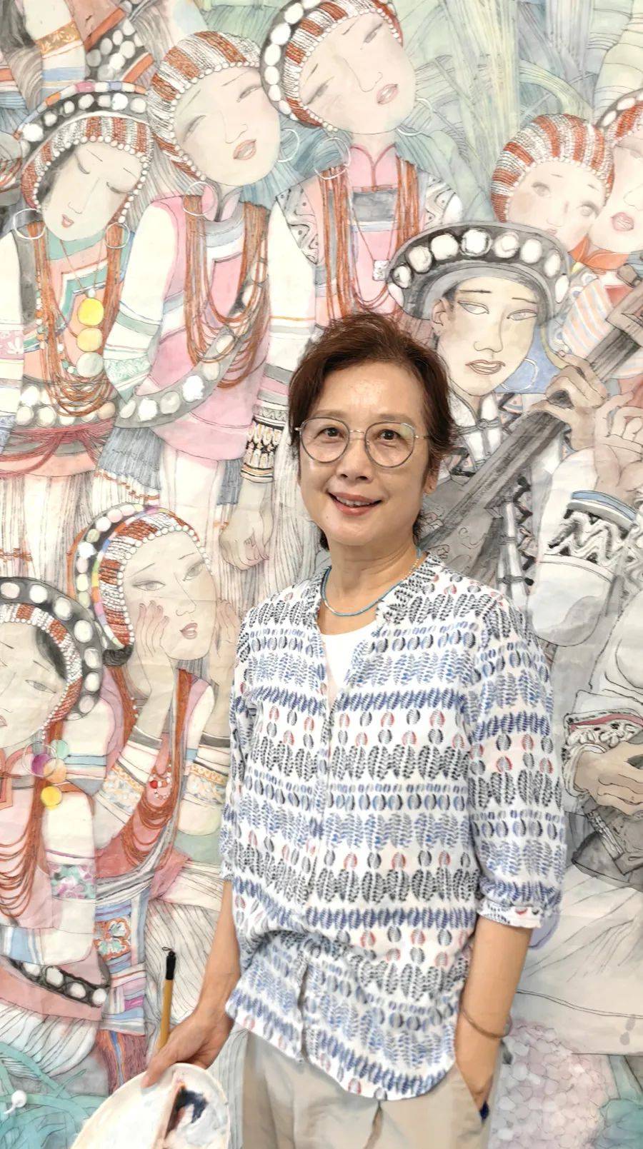 专访画家马小娟:"我有一双贾宝玉的眼睛"