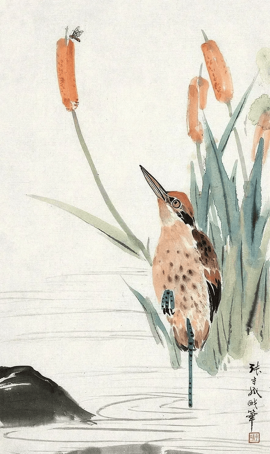 国画花鸟画20图,绝美!