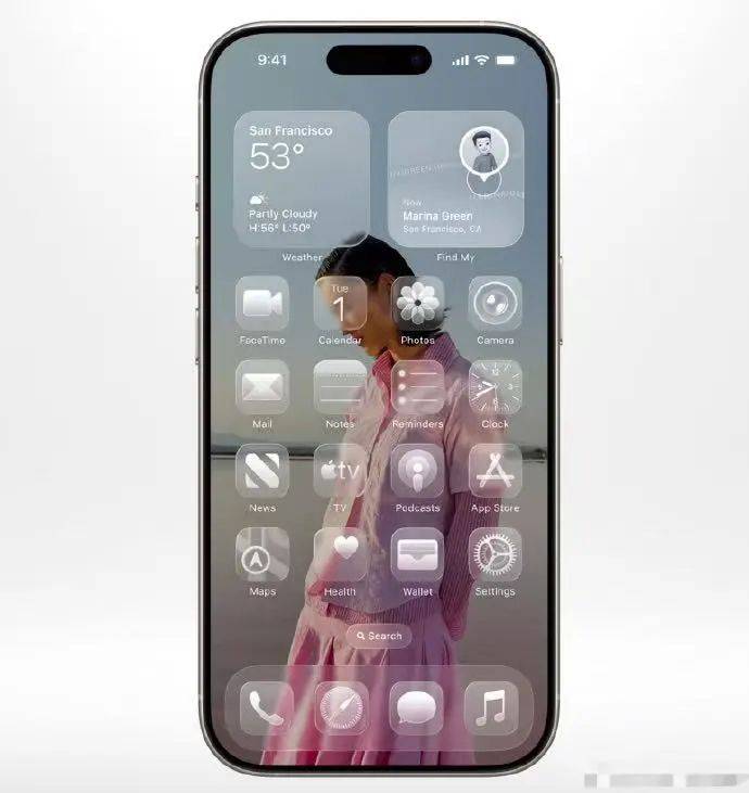 iOS 26“丑”上热搜第一！苹果史诗级更新，“液态玻璃”设计公布