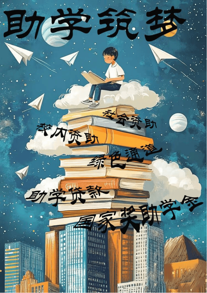 "资助育人,筑梦前行"海报设计活动