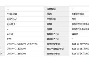 总起价11.58亿！深圳前海挂牌一宗纯宅地，限高80米