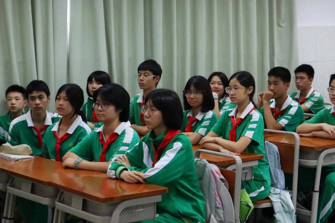 —广州市执信中学2025年离队,入团仪式侧记