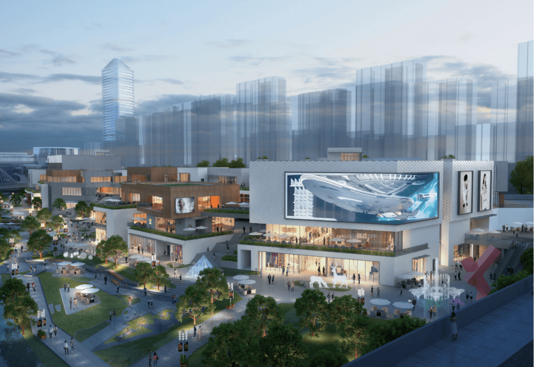 花山河这座商业体规划曝光!