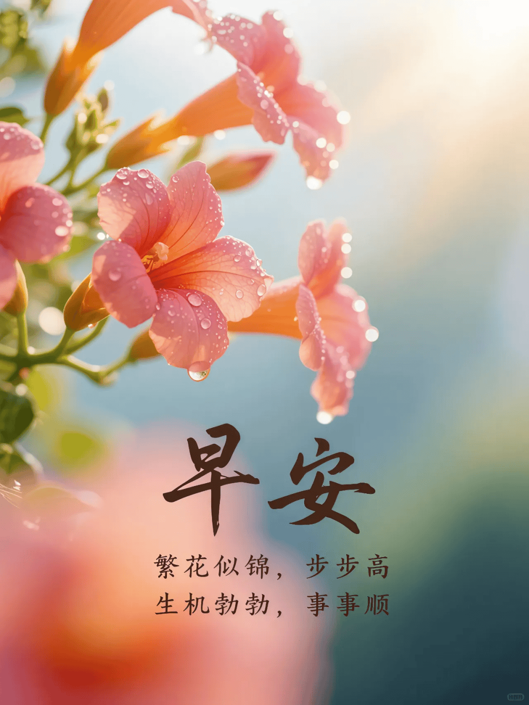 168张最新版早安早上好唯美图片:新的一天,开心,快乐,平安,健康!