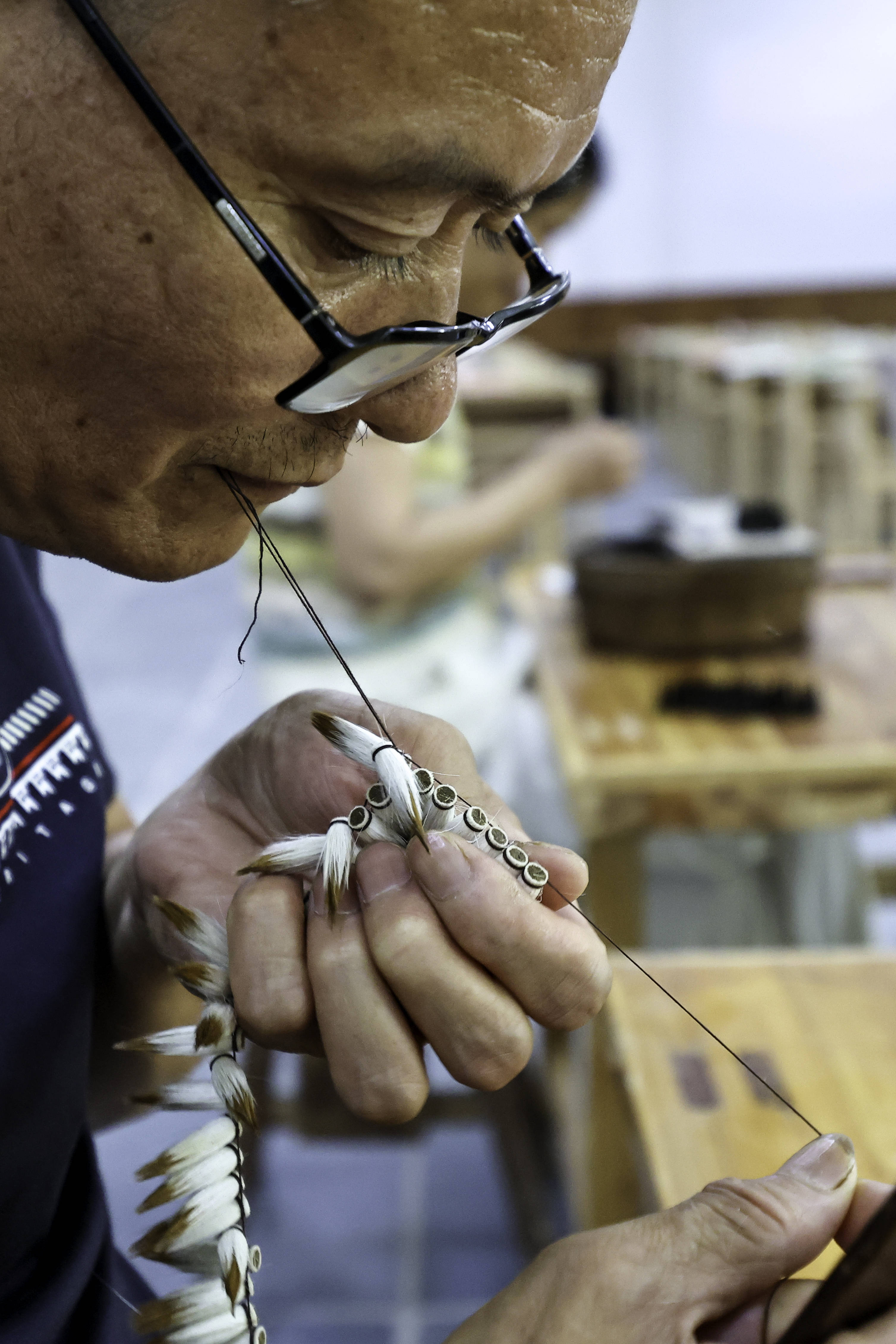 毛笔制作技艺延续1600多年这里因笔而兴,因笔而名产自江西省南昌市