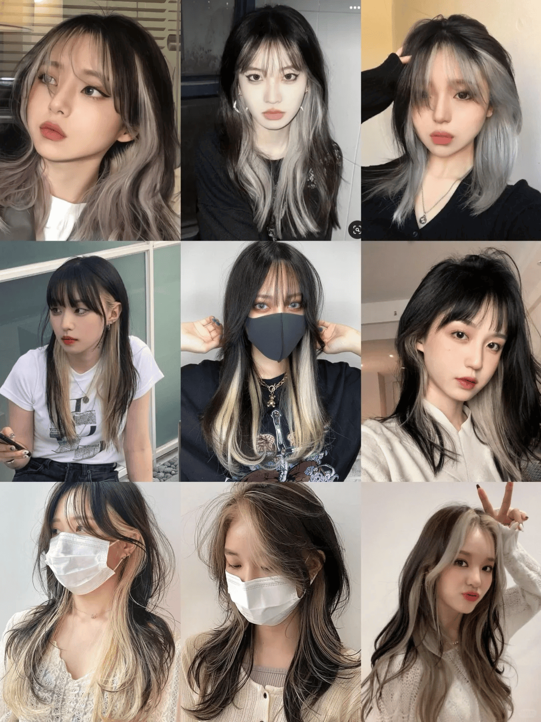 超火爆的双拼染发,夏季专属!释放内心的自己