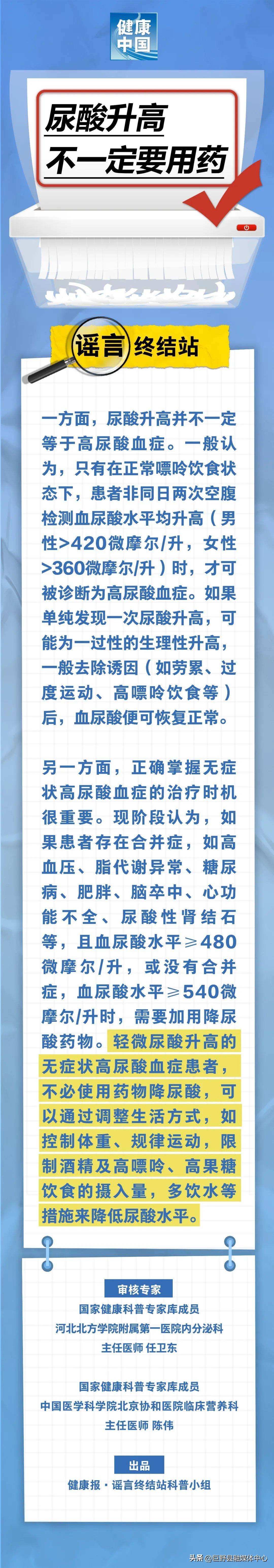 如果尿酸饲养，您不必服药...是真的吗？ ｜八卦