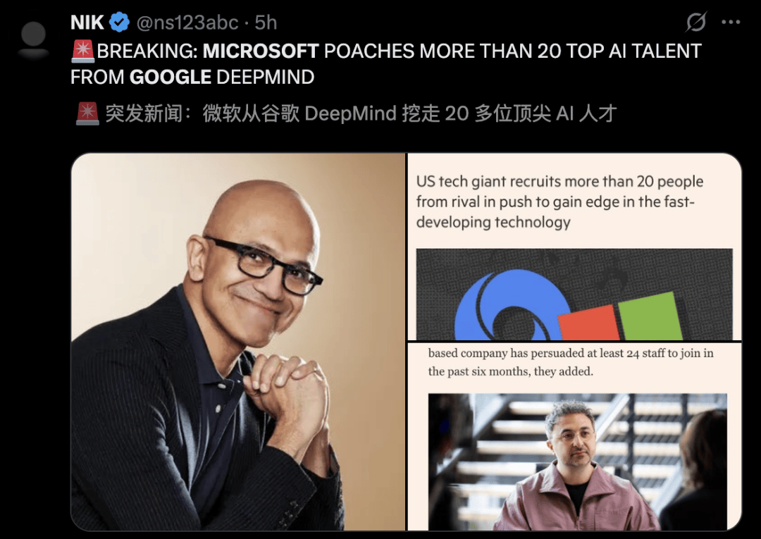 金牌模型三位核心华人光速离职！谷歌IMO夺金24h即遭小扎闪电抄家