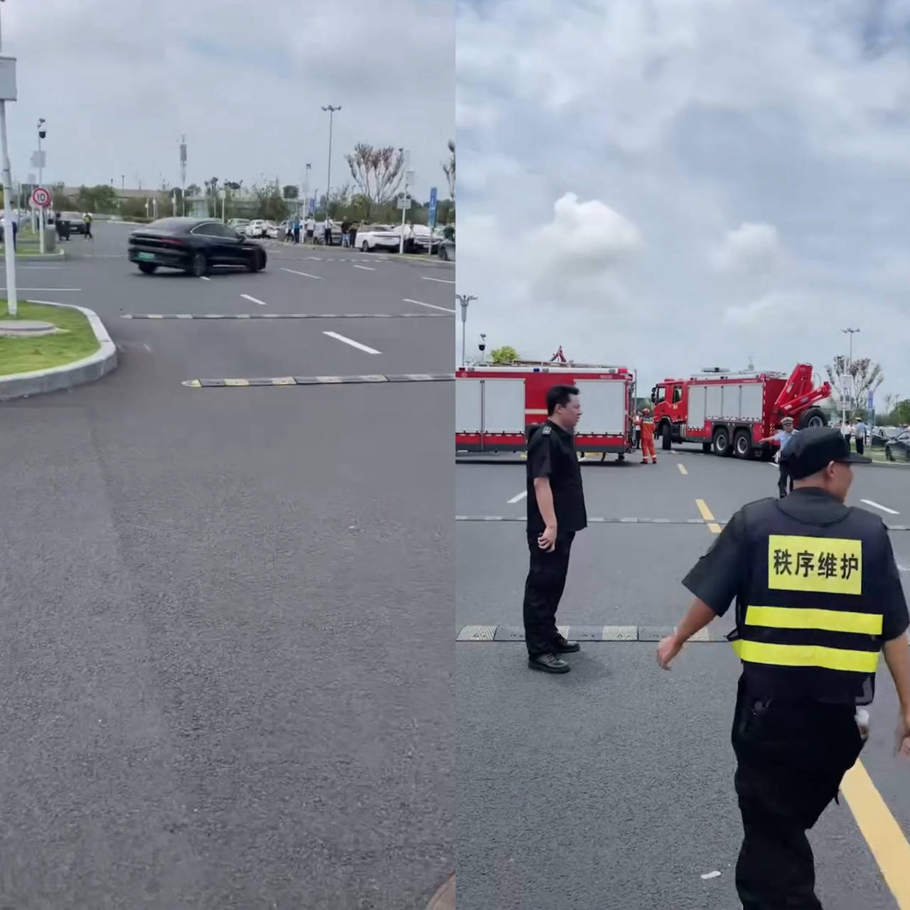成都天府机场突发：比亚迪汉停车场旋转十余圈，最新通报来了