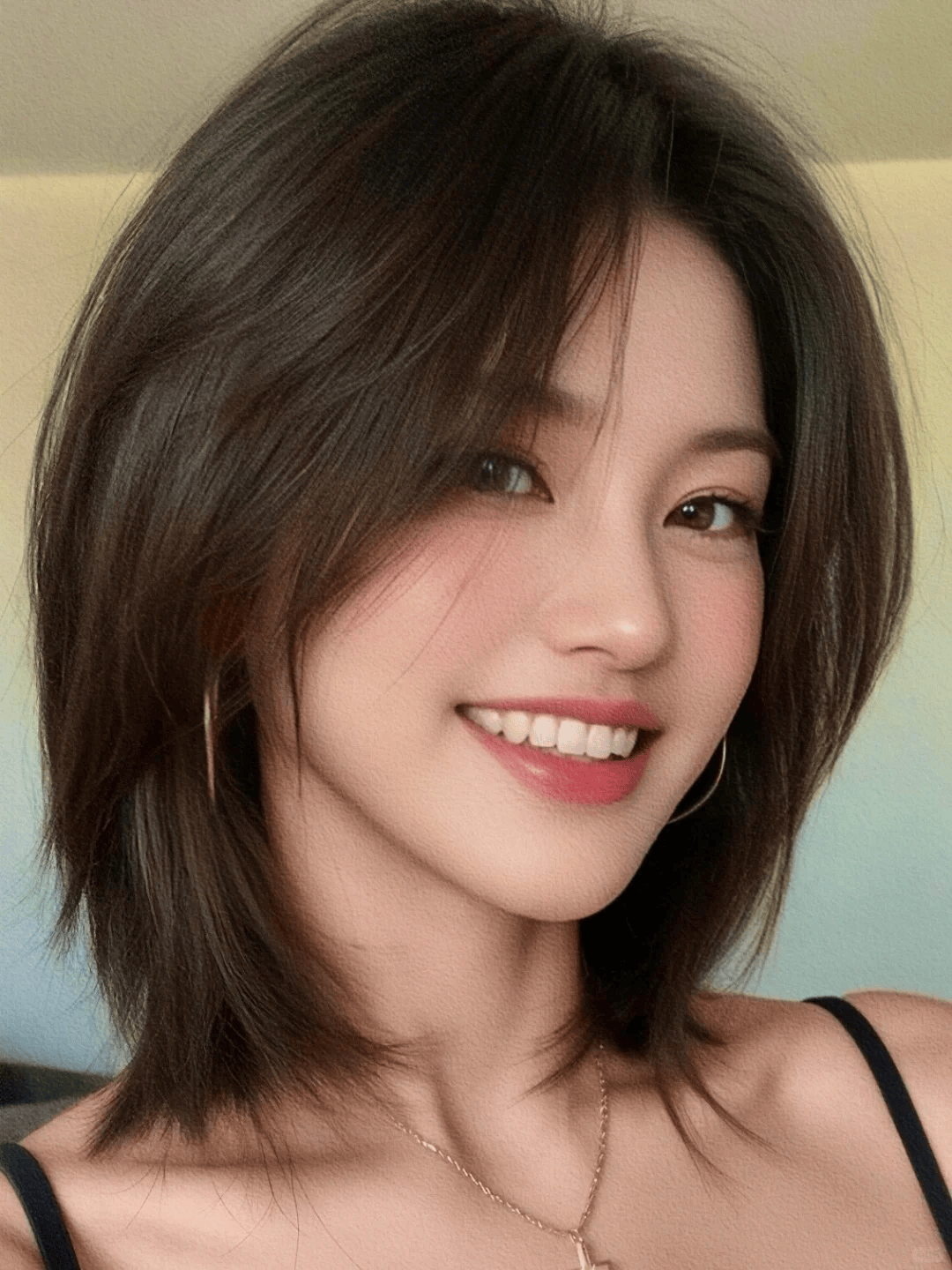 自带松弛感的发型, 清爽又显脸小