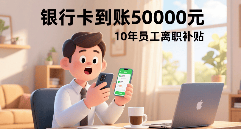离职后发现工资卡里多了 几万，以为发项目奖金了，找财务核实，结果财务说：这是公司领导安排给你的补偿，