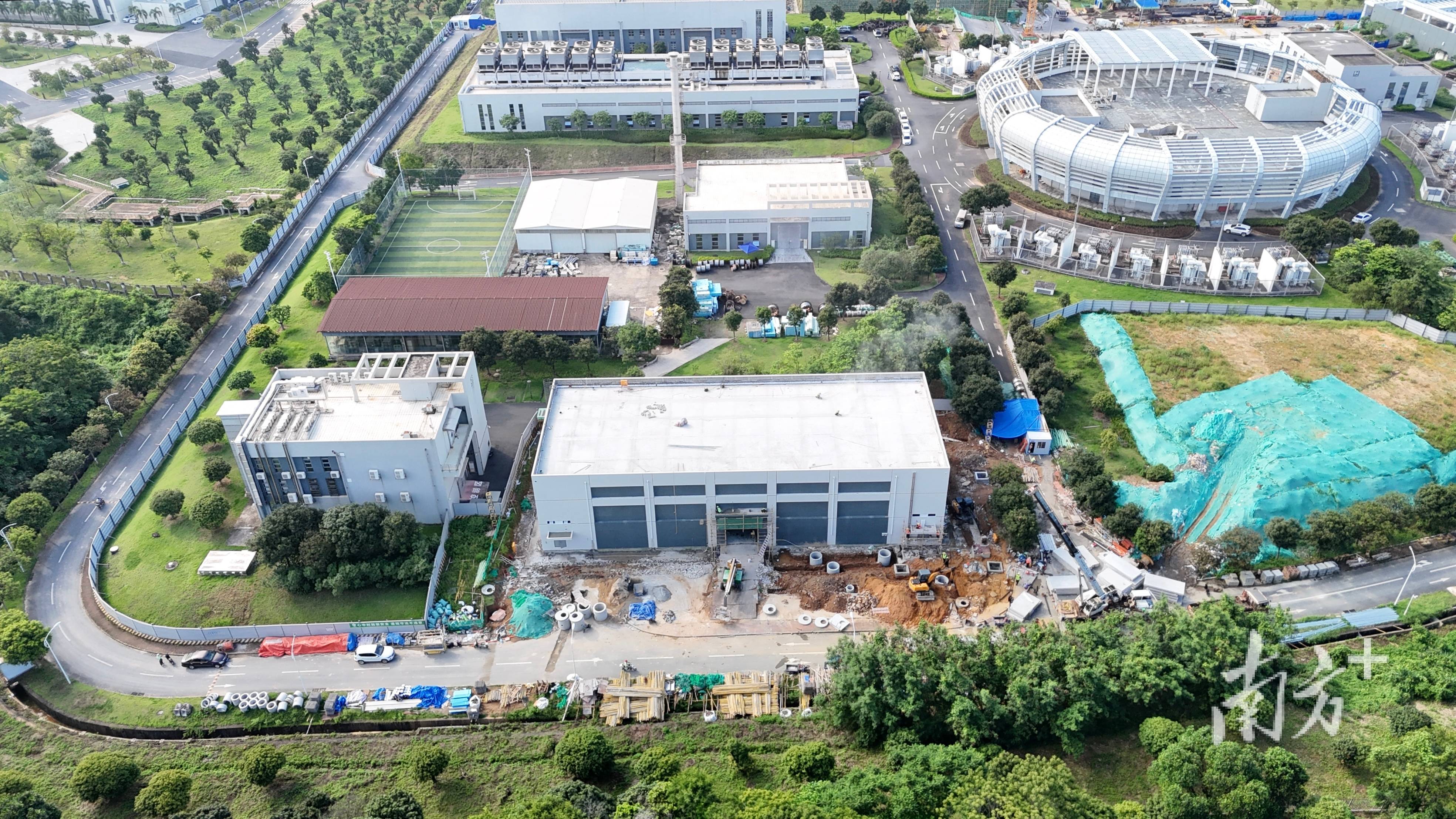首栋单体建筑提前完工!中国散裂中子源二期工程迎新进展_施工_装置_实验