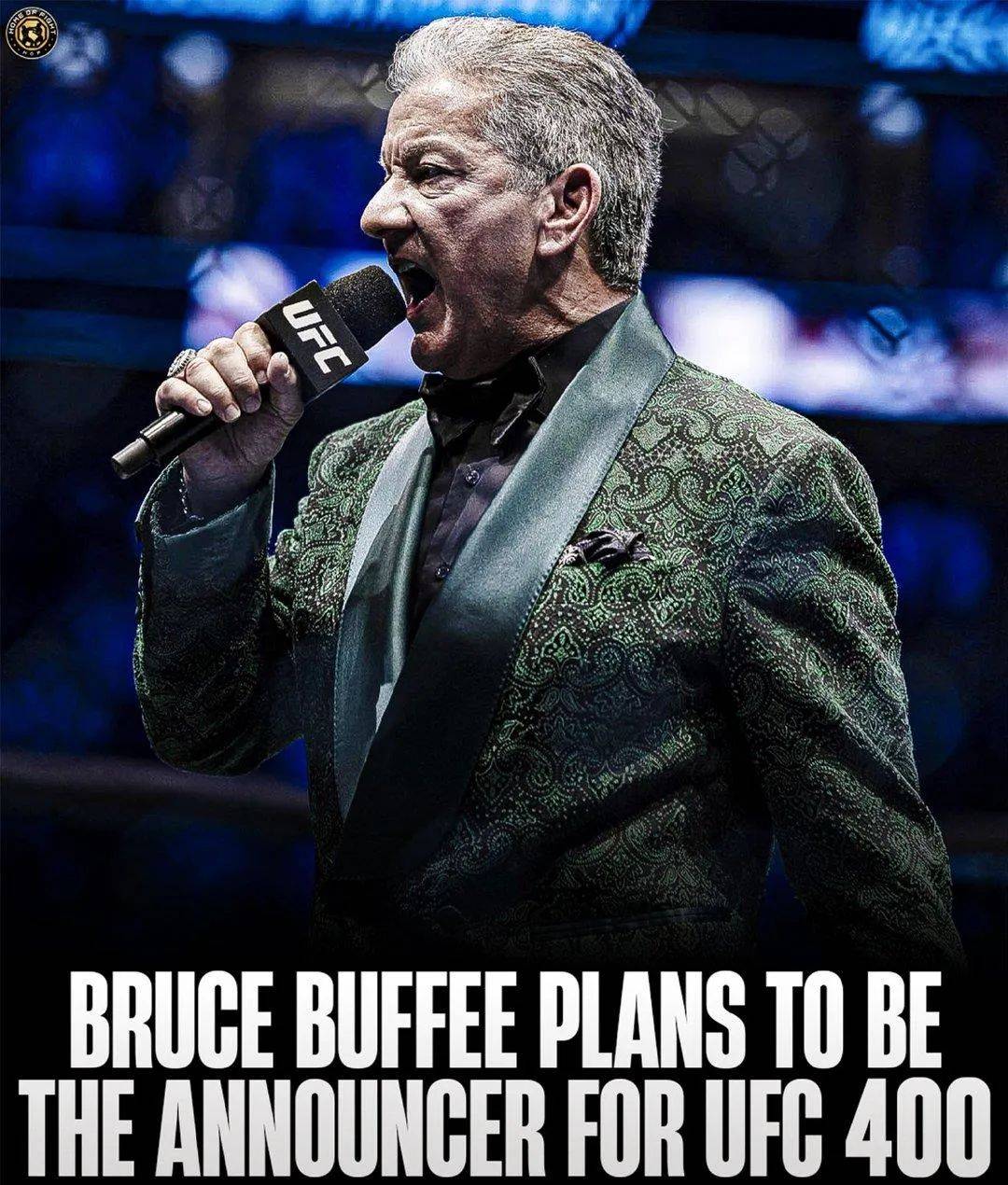 ufc主持人巴佛计划主持到ufc400就退休