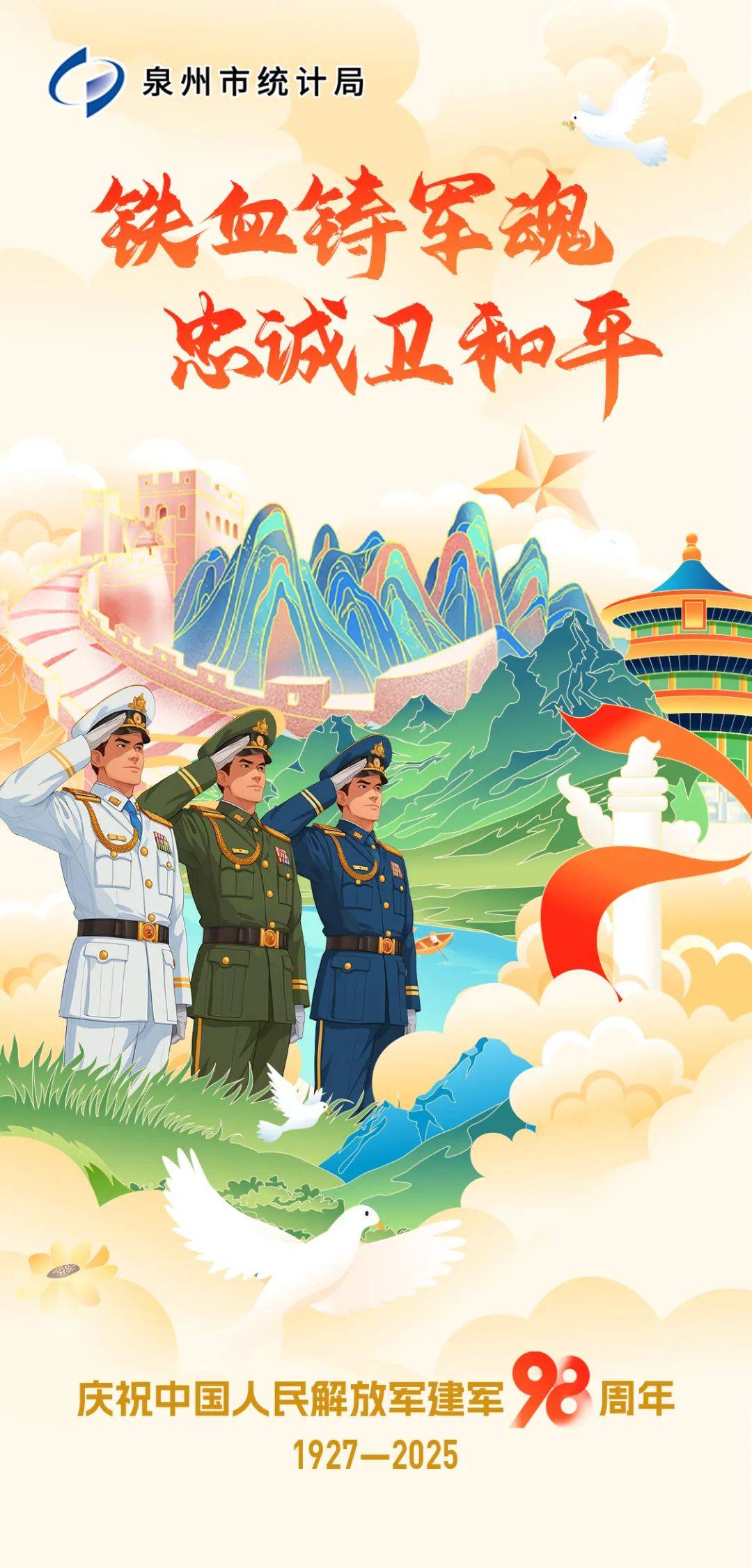 八一建军节以热血敬山河