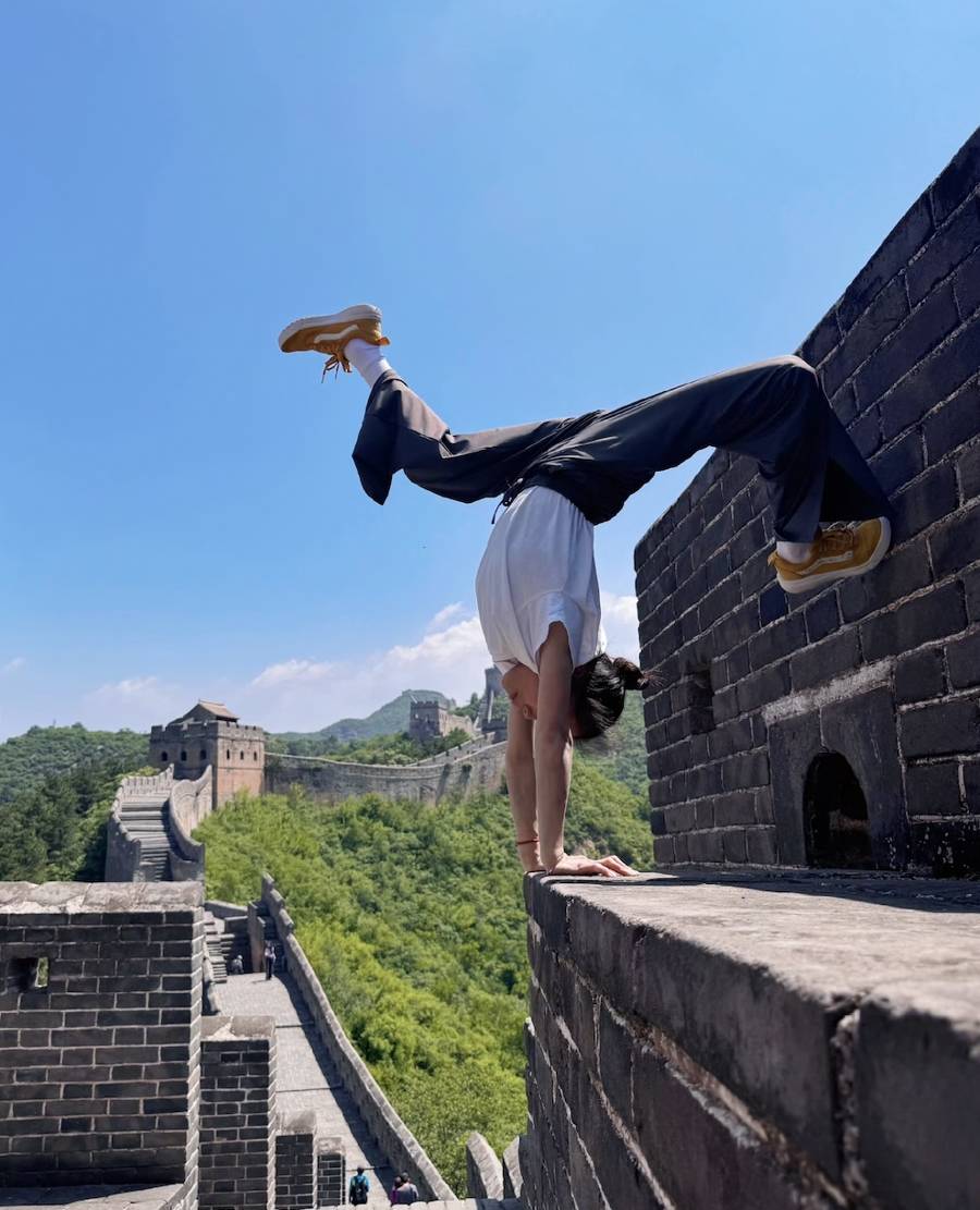 拥抱自由的商春松变身中国跑酷"第一人"