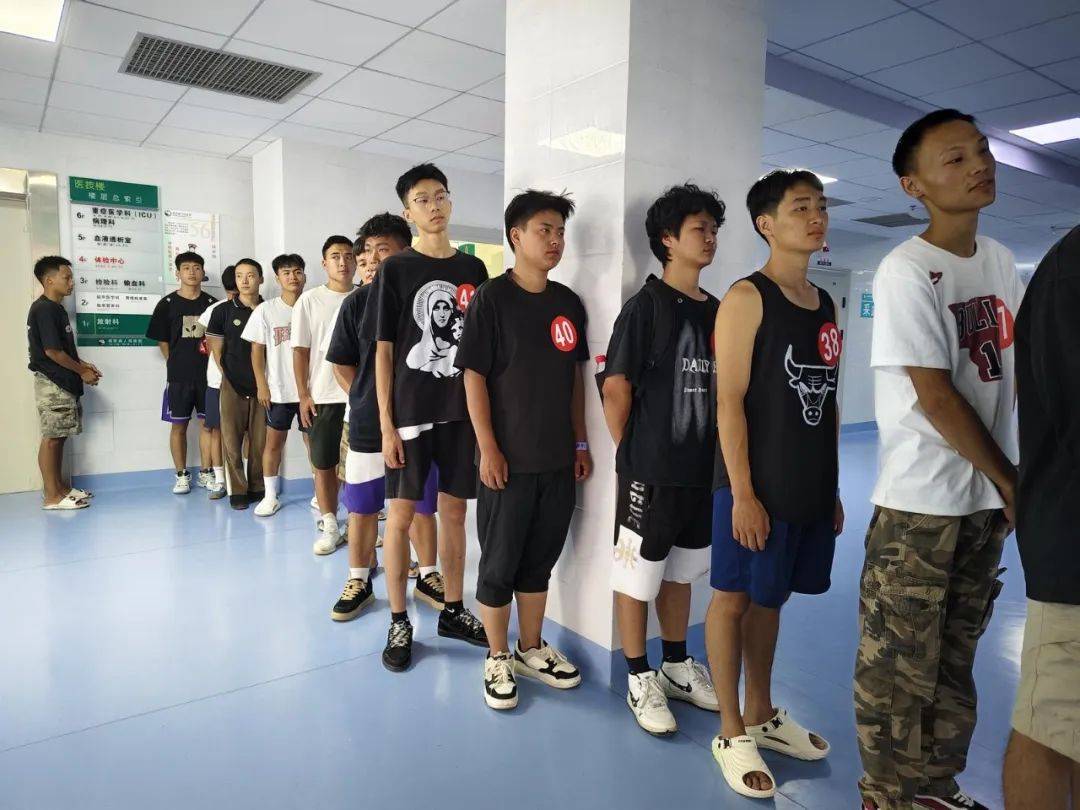 福贡县开展2025年下半年征兵体检工作