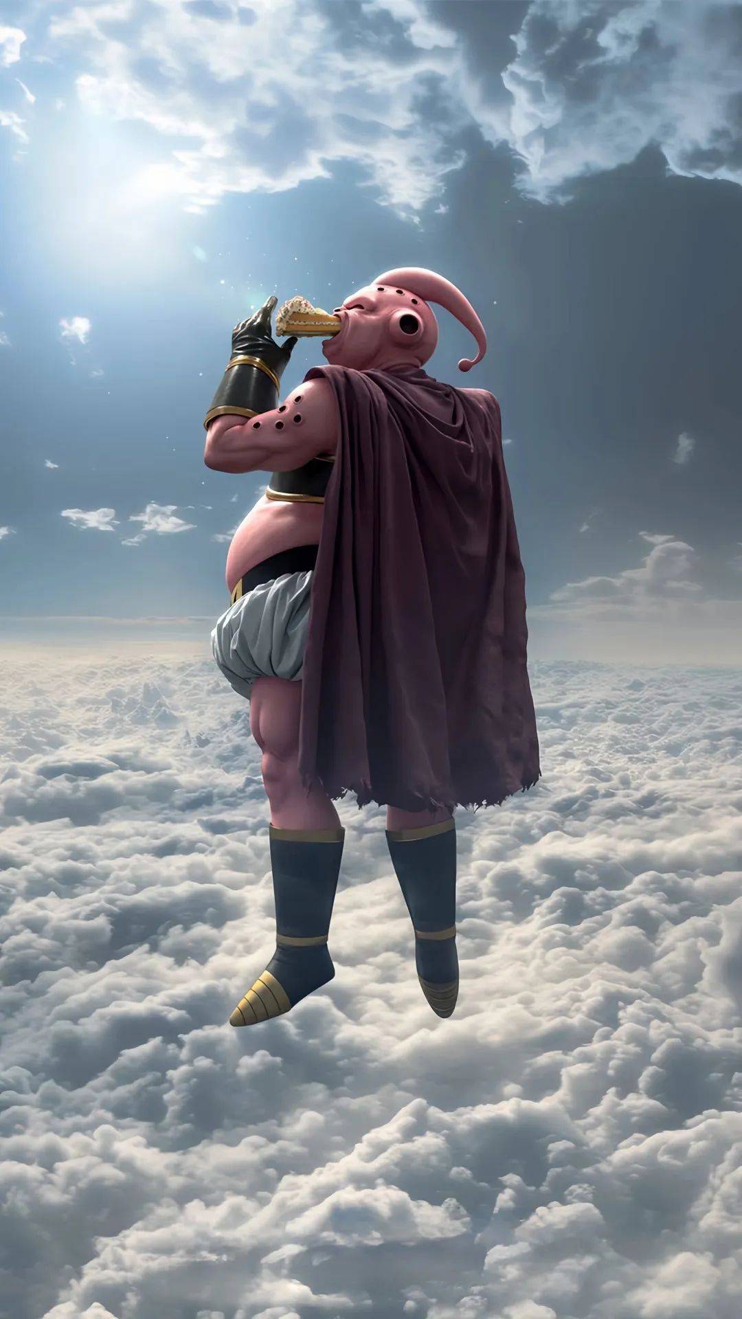 龙珠,高能预警,真人版魔人布欧登场