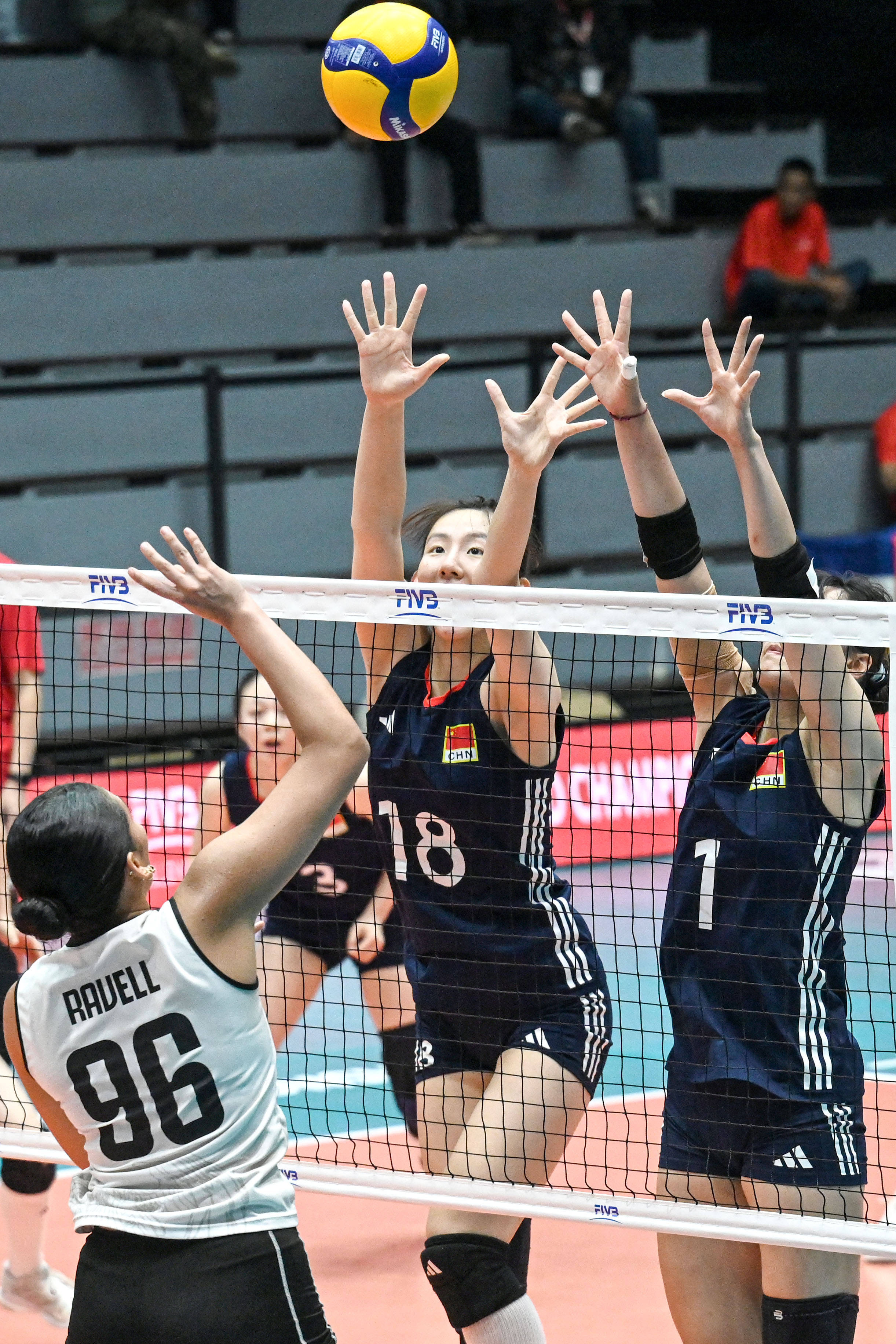 —u21女排世锦赛:中国队胜墨西哥队