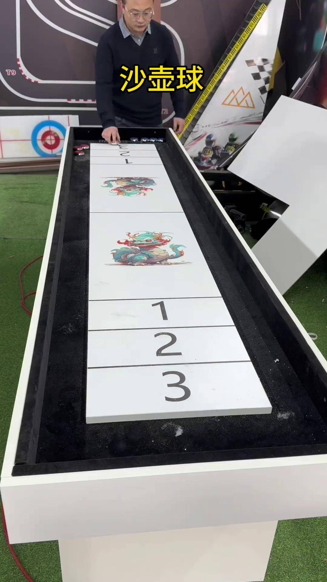 完美的一局沙壶球,你看看这个沙狐球打的怎么样?