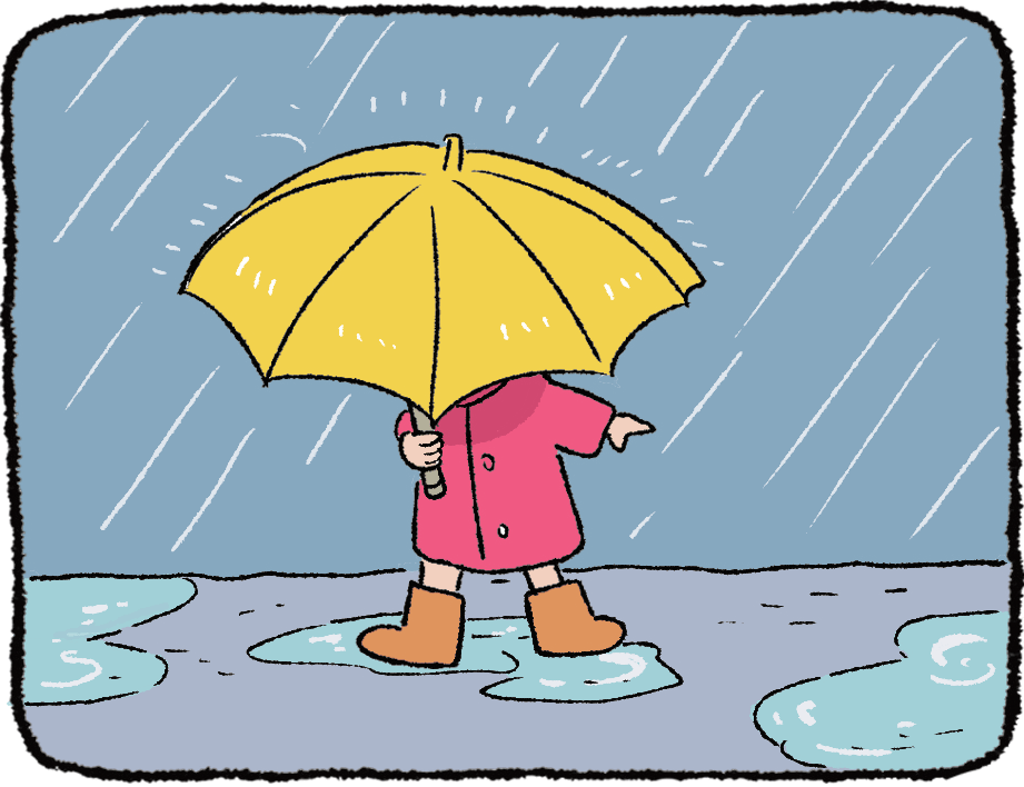 教育绘本步行篇下雨天我不急