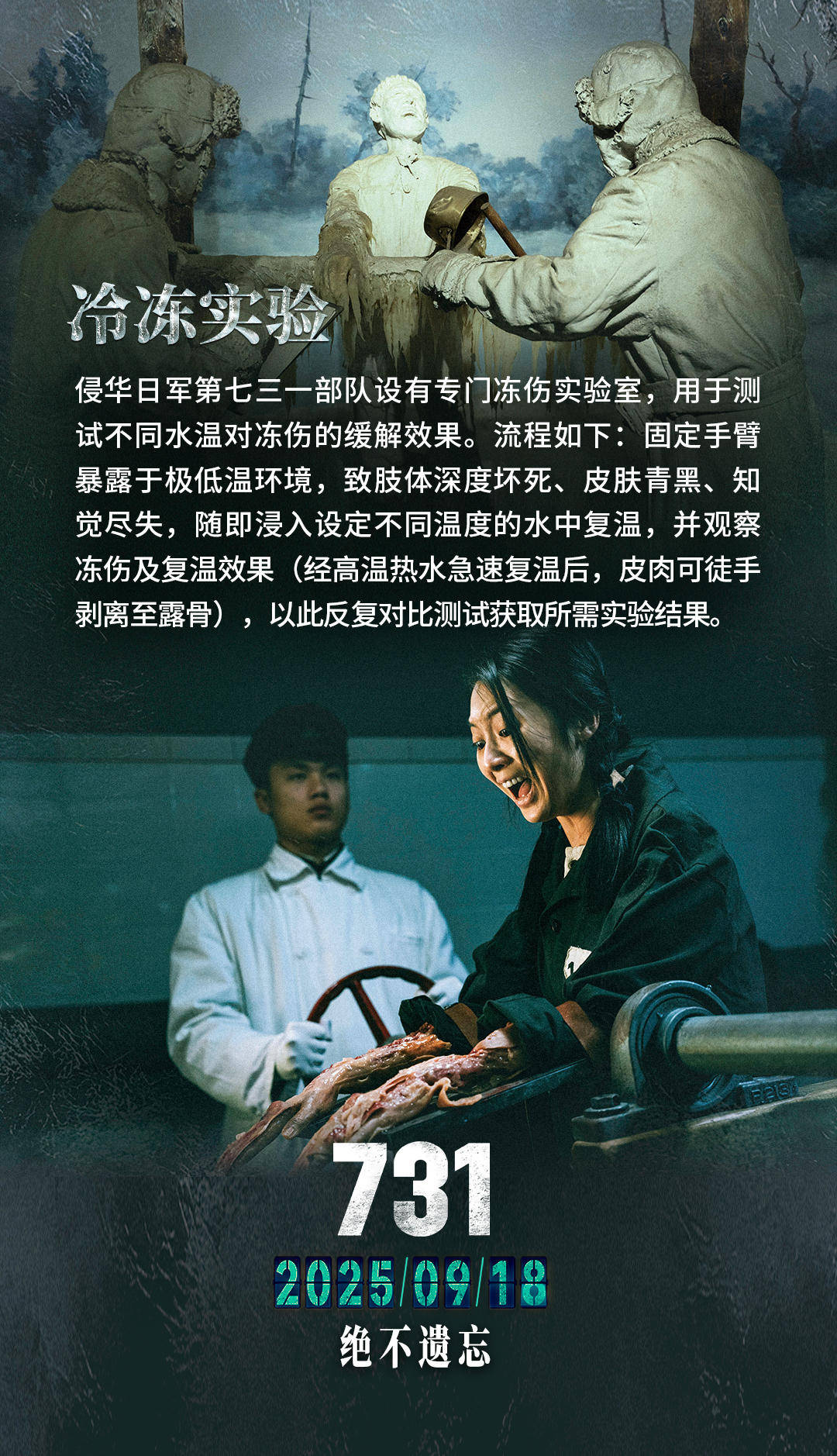 电影《731》揭开活体实验残酷真相
