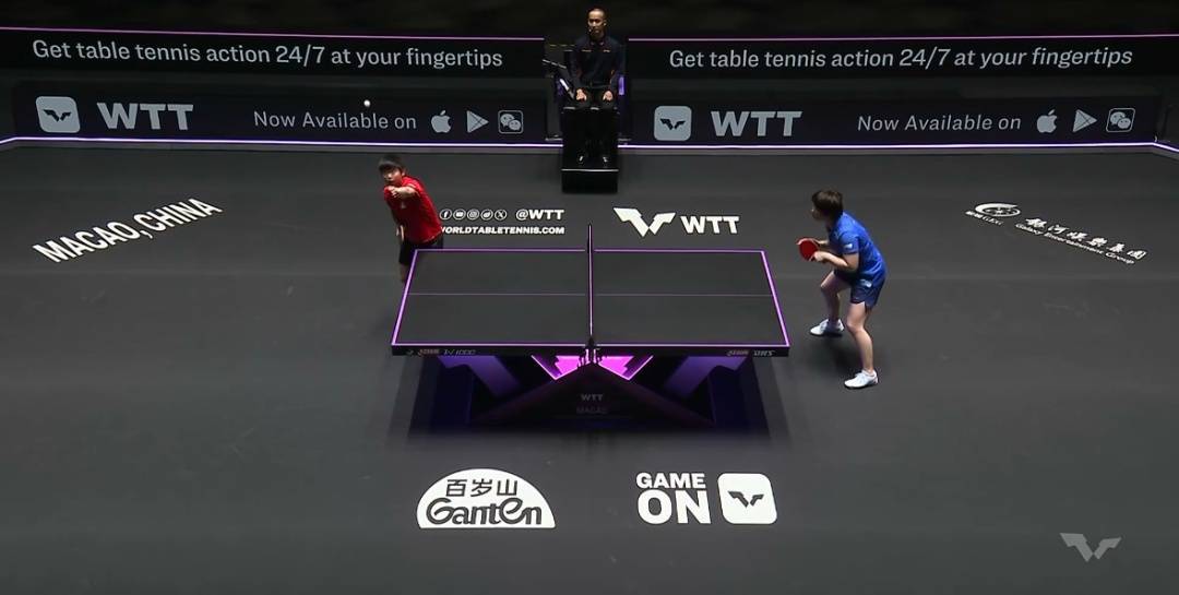 WTT澳门冠军赛 | 孙颖莎4比1战胜蒯曼，与王曼昱会师女单决赛！