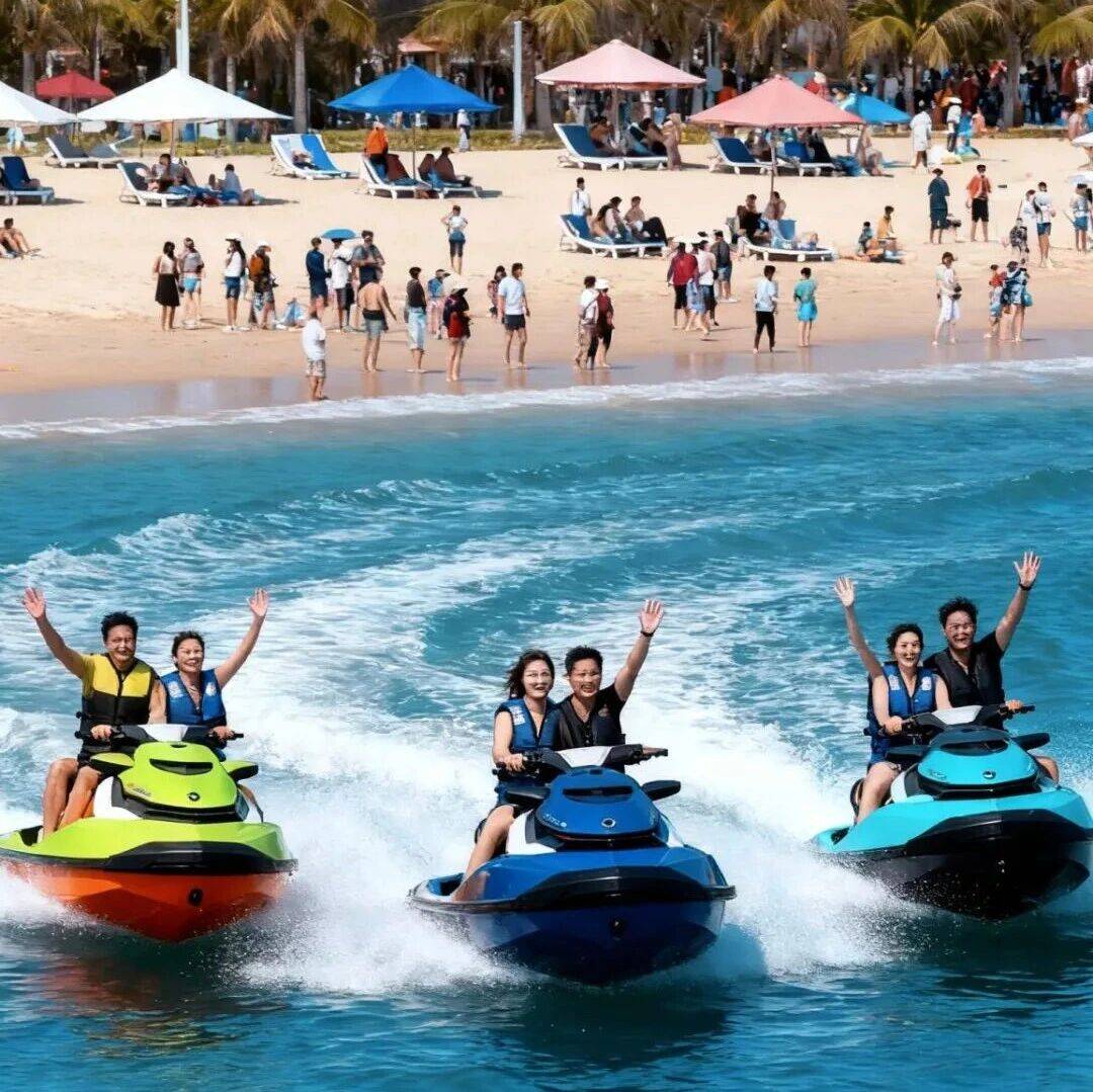 惠州海上疯玩!双人摩托艇 、海上拖伞、海上沙发等超多项目,周末冲!_教练_速度_视频