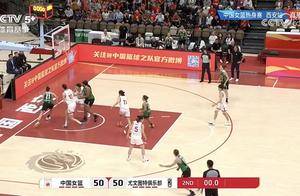 中国女篮热身赛再胜尤文图特队