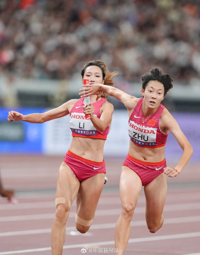 时隔三年再度打开43秒大关，世锦赛中国女子4x100接力排名第九遗憾止步预赛