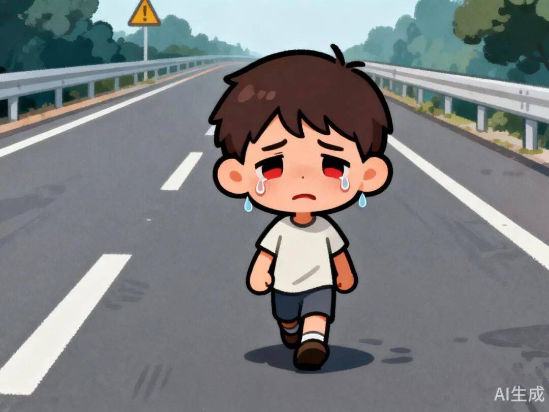 孩童迷路,幸好遇到他们