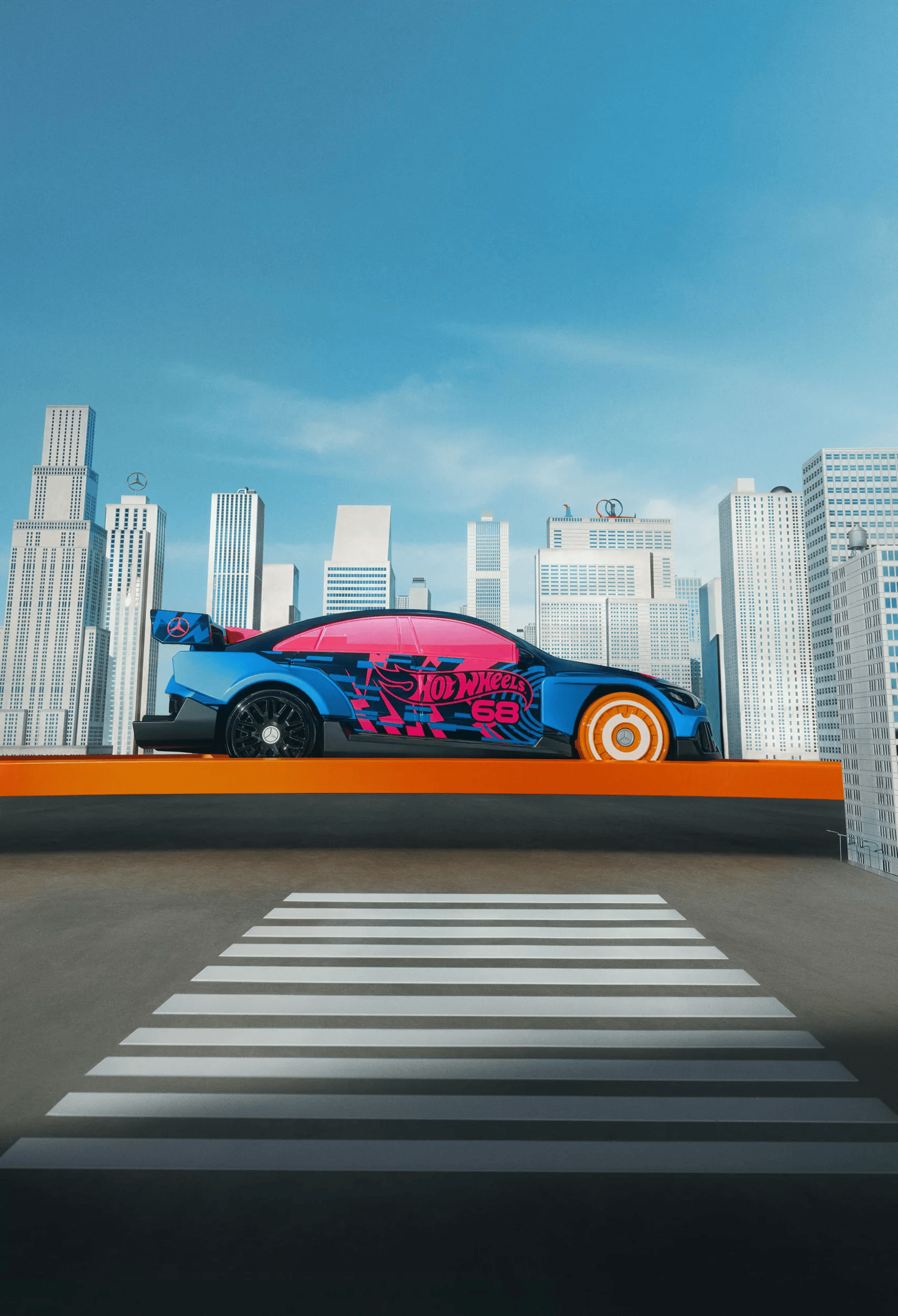 奔驰发布“成年人的玩具”：Hot Wheels 版 CLA 概念车亮相