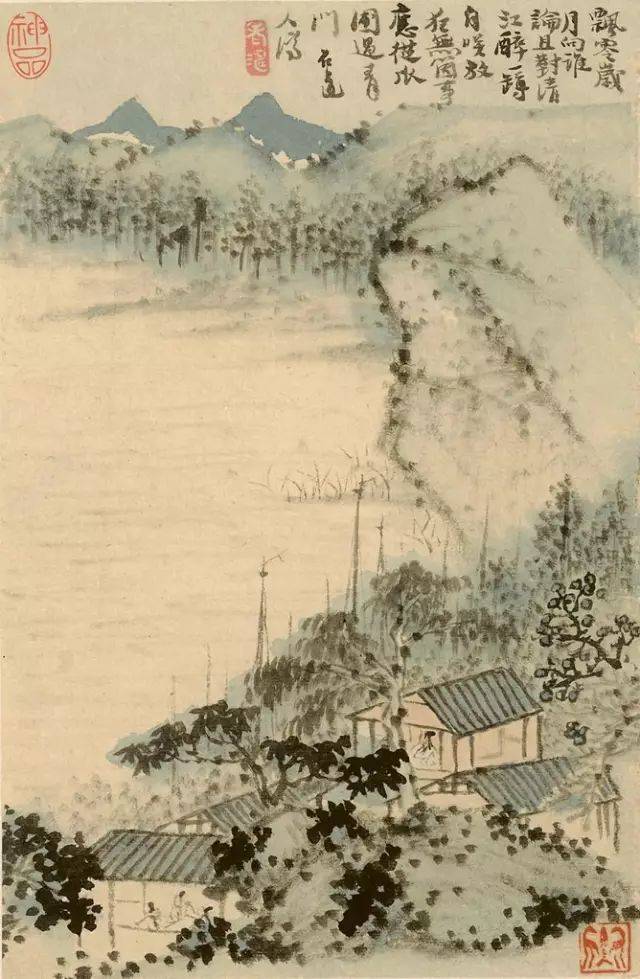 ▲石涛山水