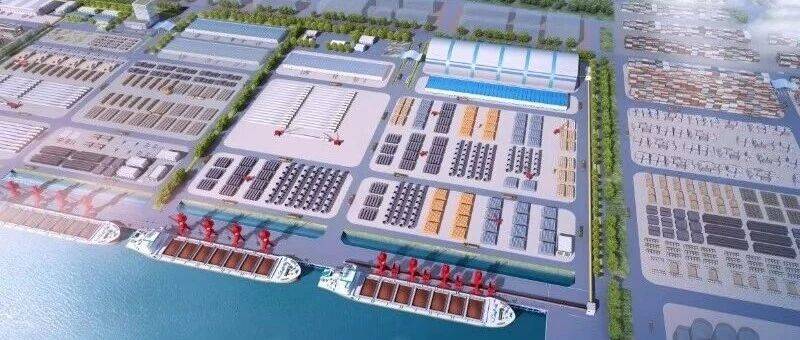 江苏启东吕四港区环抱式港池PPP项目西港池13号泊位码头子项目正式开工_南通港_投资_发展