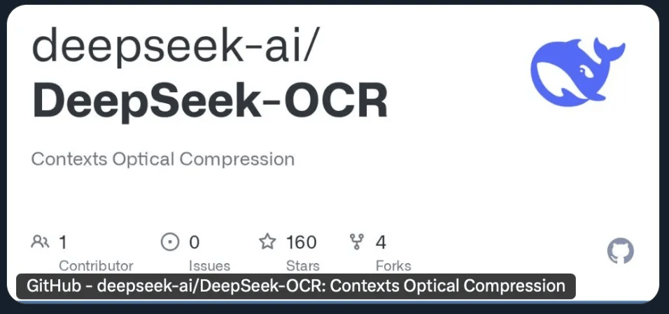 DeepSeek新模型被硅谷夸疯了！用二维视觉压缩一维文字，单GPU能跑，“谷歌核心机密被开源”