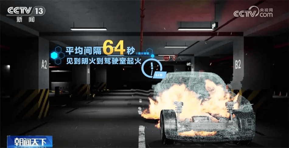 西安保时捷行驶途中突然起火:车被烧成空架 车辆未涉及碰撞(图2)